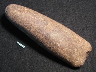 6800j.  A: RaritÄt Walzenbeil Schuhleistenkeil Steinzeit Mesolithikum Ellerbek K Bild