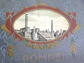 Ricordo Pompei - Altes Fotoalbum Von Pompeji - Jugendstil - Historische Seltenheit Bild