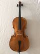 Wunderschönes Seltenes Cello Aus Vollmassiv Mit Einteiliger Decke,  Rare Celli Saiteninstrumente Bild 1