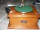 Hmv Victor Hornless Grammophon His Masters Voice Gramophone Mechanische Musik Bild 4