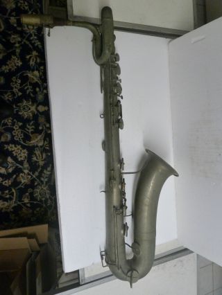 Altes Saxophon Aus Paris Bild