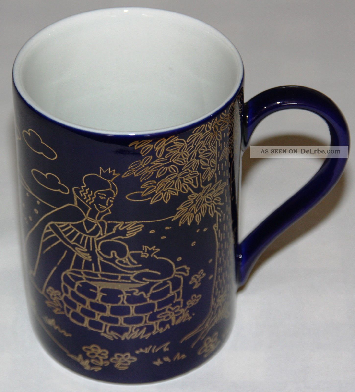 Märchen - Sammelbecher Nr.  8 Lebkuchen Schmidt Kobaltblau/gold Kaffee - /kakaobecher Nach Form & Funktion Bild