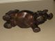 Bronze Figur Bronze Nilpferd Hippopotamus Bronze Sculpture 6280 Gramm Bronze Bild 5