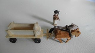 Kastenwagen Mit Ladung Seiffener - Miniatur - Sammelsortiment Dregeno Bild