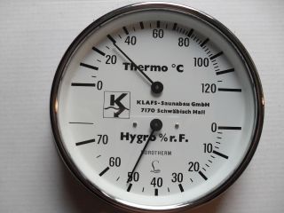 Lufft Durotherm - Hygrometer Mit Thermometer (klafs Saunabau) Bild