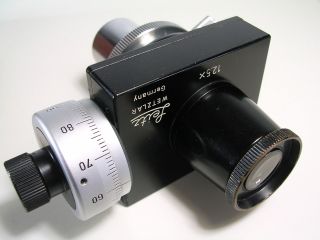 Okular FÜr Mikroskop Leitz Wetzlar 12,  5 X Mit Box Sammlung Bild
