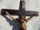 Christus Am Kreuz - 17.  Jahrhundert - Originalfassung Skulpturen & Kruzifixe Bild 4