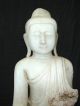 Marmor Buddha Skulptur Image Tempel Buddhismus Meditation Dekor Figur,  Stein Asiatika: Südostasien Bild 2