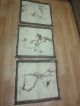3 - Teilige Seidenstickerei,  China,  Chinese Silk Embroidery Asiatika: China Bild 10