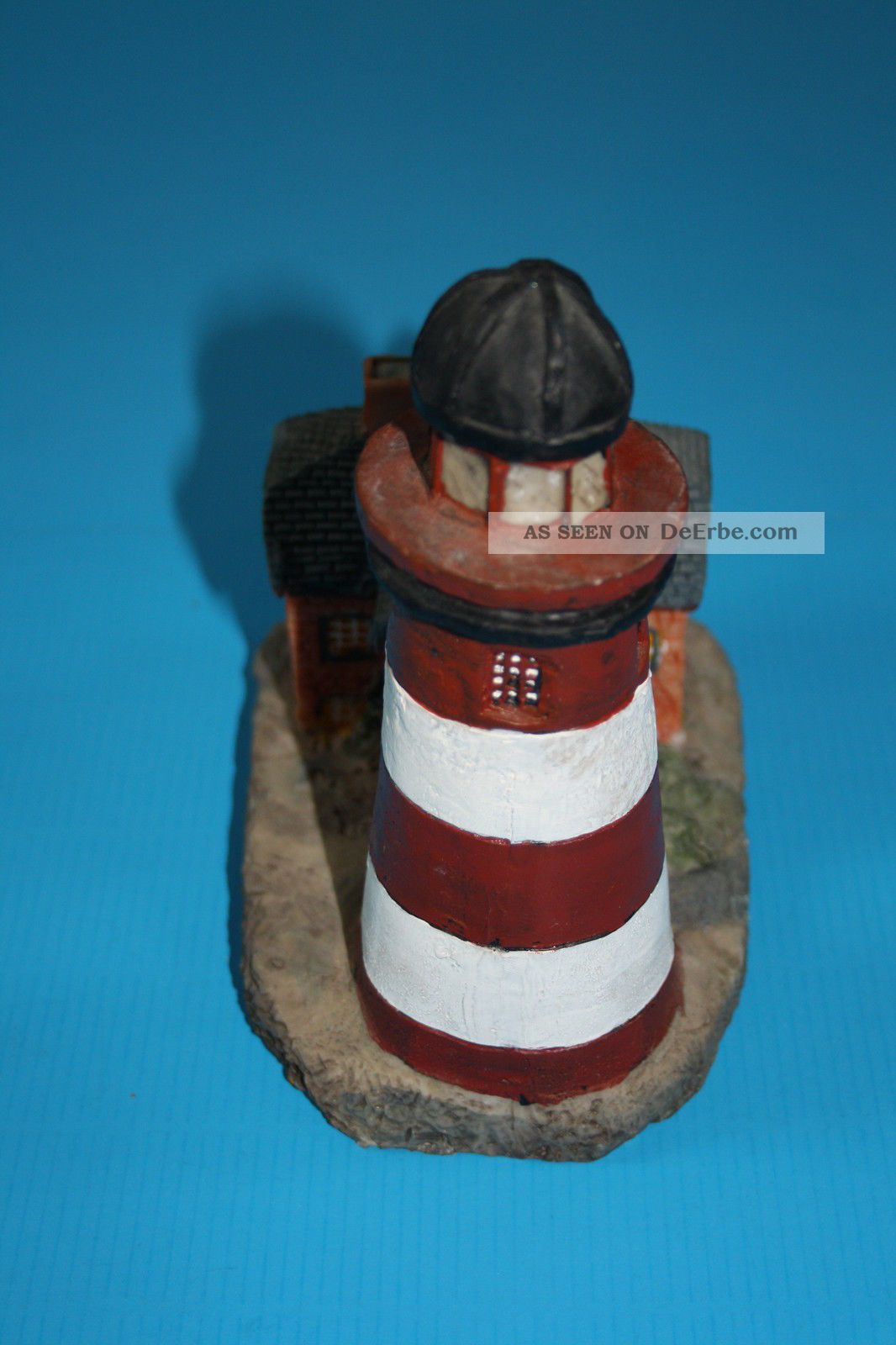 Leuchtturm Mit Haus Aus Kunststein, Deko, Ostsee, Nordsee - 16, 5 X 16