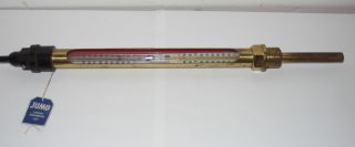 Altes Jumo Ms Kontakt - Thermometer D.  B.  P.  Labor Messinstrument Vintage Fach D4 Bild