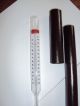 Altes Labor Oder Industrie Thermometer 120 Grad Quecksilber Wissenschaftliche Instrumente Bild 1