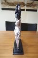 Austin Sculpture Elegante Dame Lady Mit Hund Barsoi Von A.  Danel 1991 1950-1999 Bild 1