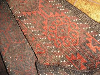 Belutsch Baluch Antique Antiker Teppich Antique Rug Carpet 1900 Bild