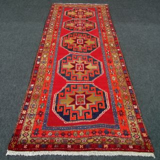 Orient Teppich Läufer Kaukasus Muster 330 X 125 Cm Perserteppich Carpet Runner Bild