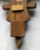 Antiker Garderobenhaken Holz Eiche Figur Eule Handgeschnitzt Mit Funktion 34 Cm Antike Originale vor 1945 Bild 10