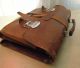 Vintage Leder Aktentasche,  Schultasche,  Case Aus 50 - Er Jahre,  Old Office Bag Accessoires Bild 7