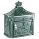Antiker Englischer Briefkasten Wetterfest Aluminium Guss 46 Cm Hoch Nostalgie- & Neuware Bild 2