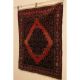 Ca 100 Jahre Antiker Handgeknüpfter Orientteppich Zenneh Bid Carpet 115x150cm Teppiche & Flachgewebe Bild 2