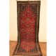 Antiker Handgeknüpfter Orientteppich Malayer Kurde Läufer Tappeto Rug 110x315cm Teppiche & Flachgewebe Bild 1