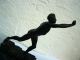 Bronze Figur Sign.  Max Kruse Gladenbeck Siegesbote Marathon Läufer Skulptur 1890 1900-1949 Bild 5