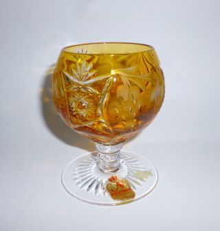 Nachtmann Traube Marsala Glas Aus Kristallglas In Der Farbe Bernstein Bild