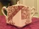 Bezauberndes Teeservice Um 1890 England 18 Teile Keramik Braun Beige Ridgways Nach Marke & Herkunft Bild 10