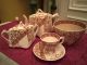 Bezauberndes Teeservice Um 1890 England 18 Teile Keramik Braun Beige Ridgways Nach Marke & Herkunft Bild 2