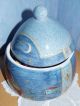 Aufbewahrung Dose Plätzchen Keksdose 1001 Nacht Blau Keramik Mit Deckel 18 Cm Dm Nach Form & Funktion Bild 2