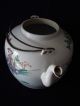 Chinesische Famille Rose Porzellan Teekanne Mit Kumme Als Deckel,  19.  Jh. ,  Signiert Asiatika: China Bild 2