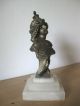 Dachbodenfund Antike Büste Salome Bronze Mit Signatur Jugendstil 1900-1949 Bild 3