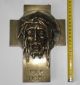 Ecce Homo Relief Messing Kruzifix Wandrelief Kreuz Jesus Skulptur Massiv 636 G Skulpturen & Kruzifixe Bild 6