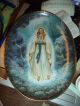 Das Wunder Von Lourdes,  Musikdose - Spieluhr,  Bradex Sammelteller,  Figur Madonna Mechanische Musik Bild 8