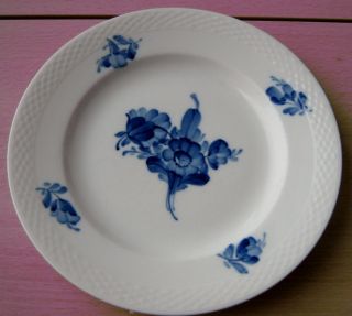 Gebäck - Teller,  Royal Copenhagen,  Blaue Blume.  Glatt,  Ø 19 Cm,  Nr.  8094 Bild