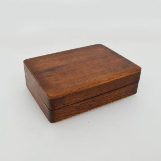 Vintage Holz - Kästchen Teak / Midcentury / Schachtel / Kiste / Wooden Box Bild