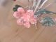 Florentiner Blüten / Blumen Lampe Landhaus Chabby Chic Kronleuchter Gefertigt nach 1945 Bild 8