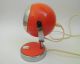 Vintage Kugellampe Tischlampe Schreibtischlampe Orange · 70er Jahre Space Age 1970-1979 Bild 1