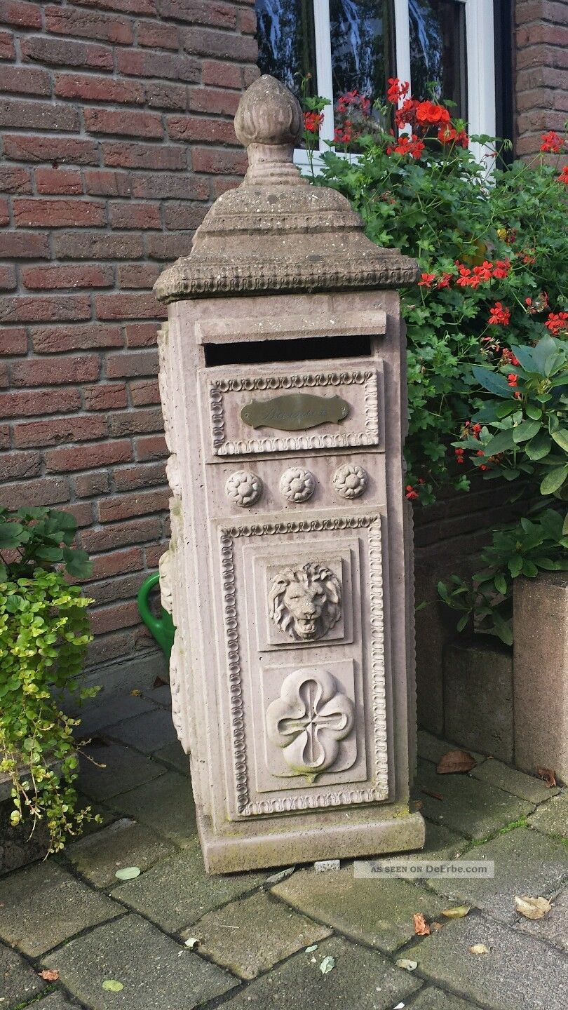 Briefkasten Stand Modell Freistehend Säule Stein Nostalgie & Neuware Briefkasten Freistehend Holz ~ Briefkasten Stand Modell Freistehend Säule Stein Nostalgie & Neuware
