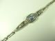 Silber Armband Aquamarin ? Vintage Art Deco Silver Bracelet Modernist 24q N4 Schmuck & Accessoires Bild 3