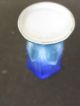 C37) Porzellan Blumenvase Blau Enzian Brennerei Otto Sigl Wasserburg 4/3° Nach Form & Funktion Bild 2