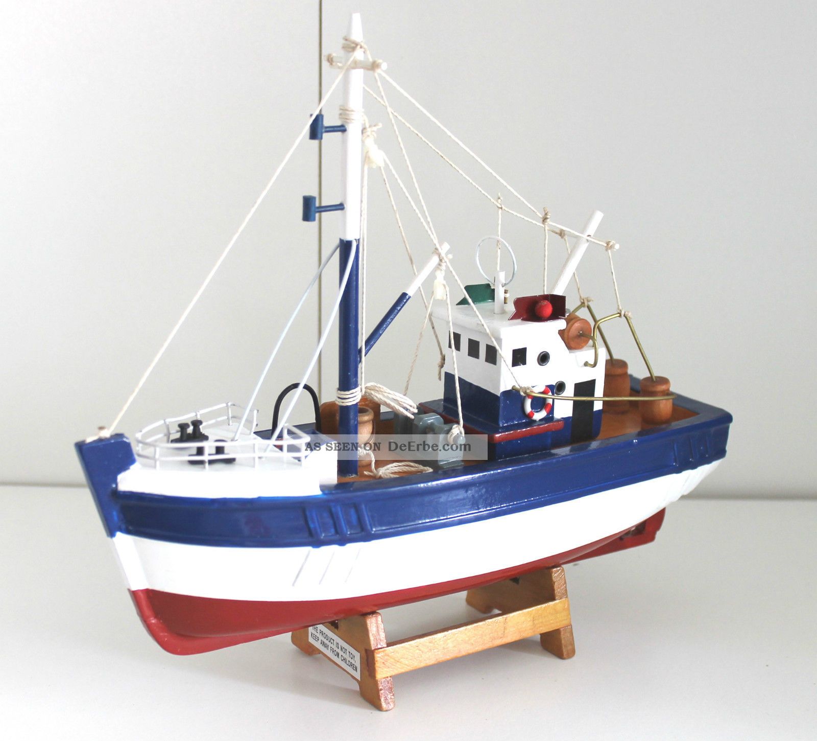 Schiffsmodell Kutter Elli Miniatur Boot Schiff Dekoration