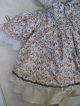 Alte Puppenkleidung Fancy Flowery Dress Outfit Vintage Doll Clothes 40 Cm Girl Original, gefertigt vor 1970 Bild 10