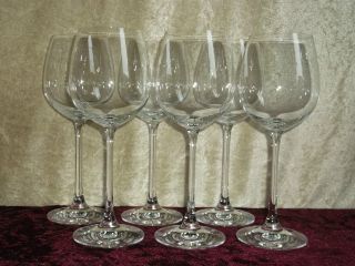 6 Edle Kristall Wein - Gläser Nachtmann Bier,  Glas,  Blei,  Sekt,  Geschirr,  Likör,  (r2) Bild