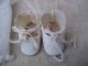 Alte Puppenkleidung Schuhe Vintage White Shoes White Socks 25 Cm Doll 3 Cm Original, gefertigt vor 1970 Bild 2