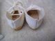 Alte Puppenkleidung Schuhe Vintage White Shoes White Socks 25 Cm Doll 3 Cm Original, gefertigt vor 1970 Bild 4
