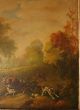 Jagdgemälde Öl Auf Kupfertafel Um 1780 Gemälde 1700-1799 Bild 4