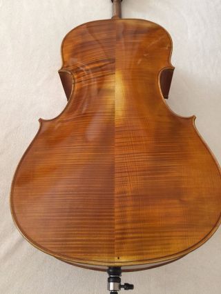 Sehr Schönes Cello Aus Vollmassiv Mit Schönem Muster,  Celli Massive Wood Bild
