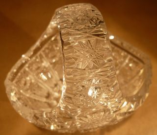 Glaskorb Böhmisches Bleikristall Bild