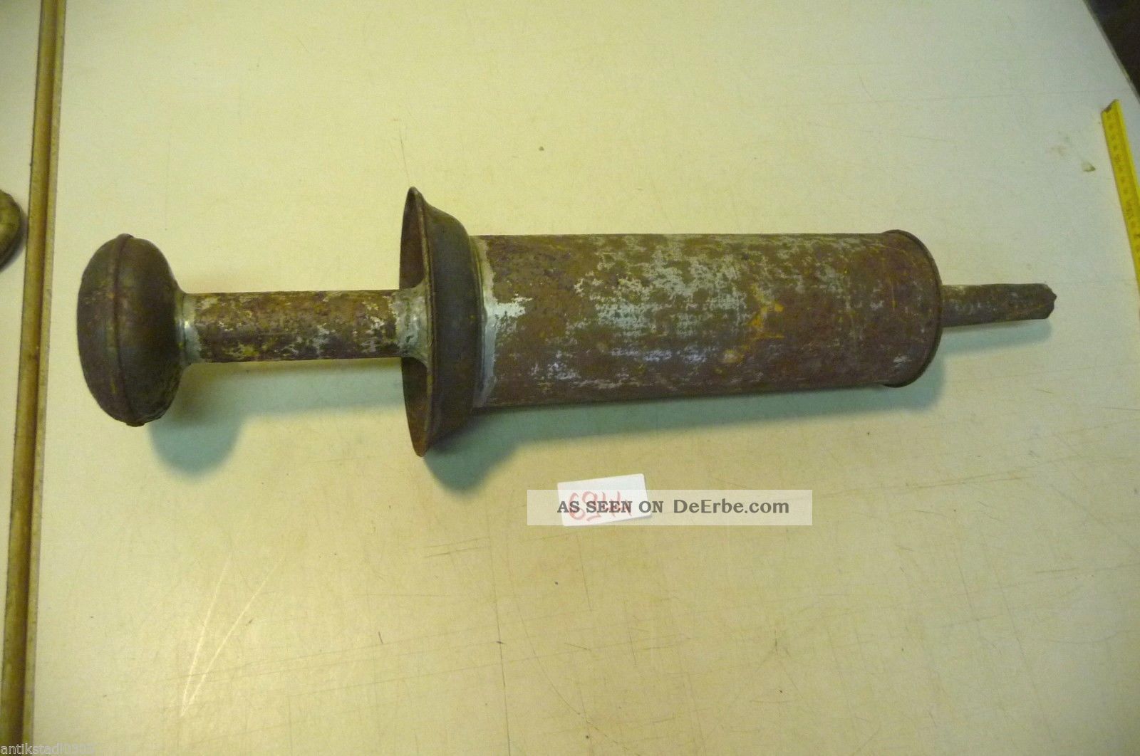 Nr.  6944.  Alte Wurstpresse Deko Teigpresse Old Sausage Stuffer Haushalt Bild