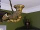 Empire Biedermeier Deckenlampe Lüster,  Bronze Tlw.  Patiniert,  Napoleon Antike Originale vor 1945 Bild 5